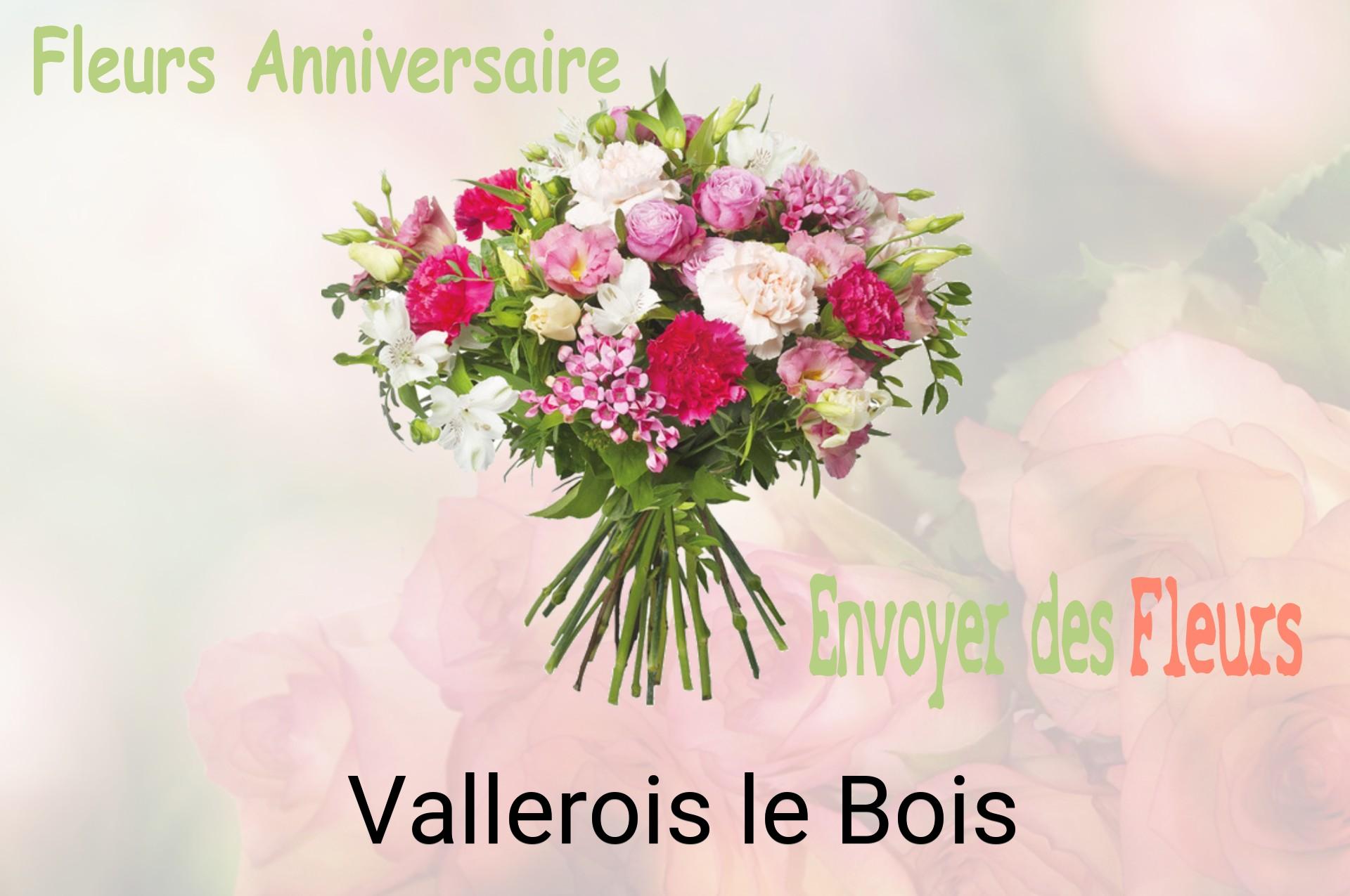 Bouquet de fleurs d’anniversaire livré à Vallerois-le-Bois